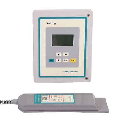 channel open ultrasonic flowmeter flow mounted