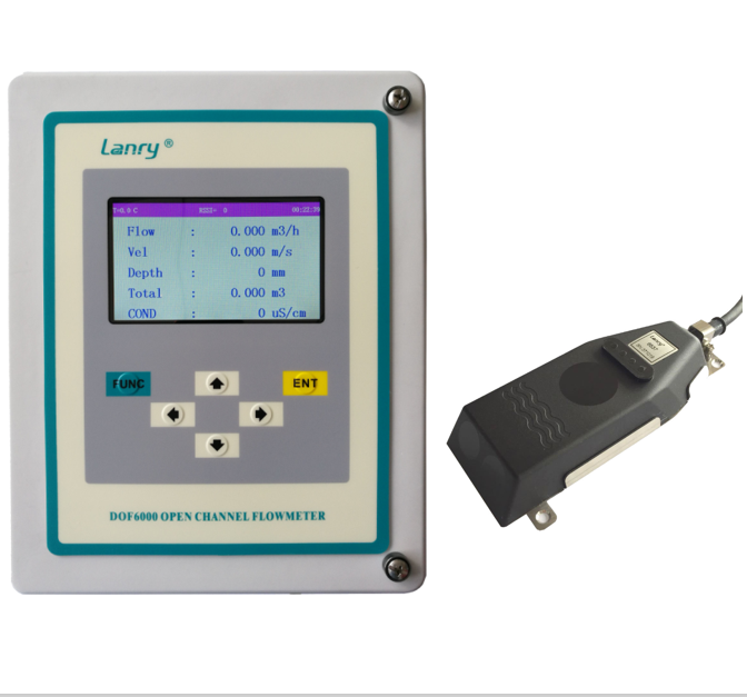  DOF6000-W  Wall-Mounted Partially Filled Pipe & Open Channel Flowmeter 