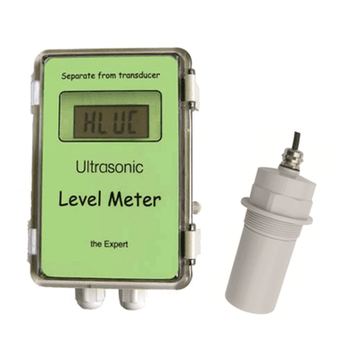 Remote version ultrasonic level meter 